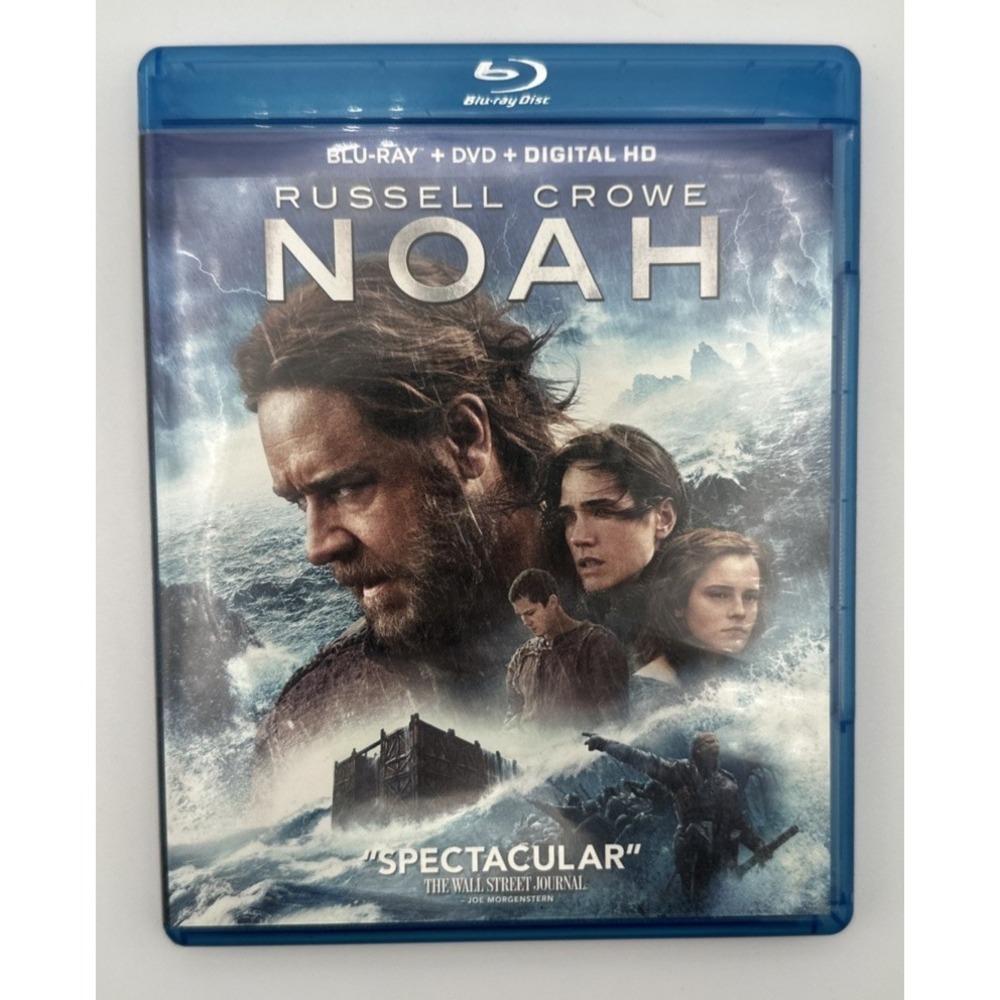 Noah Blu-Ray DVD Digital HD Movie Russell Crowe Darren Aronofsky Untested Unseal